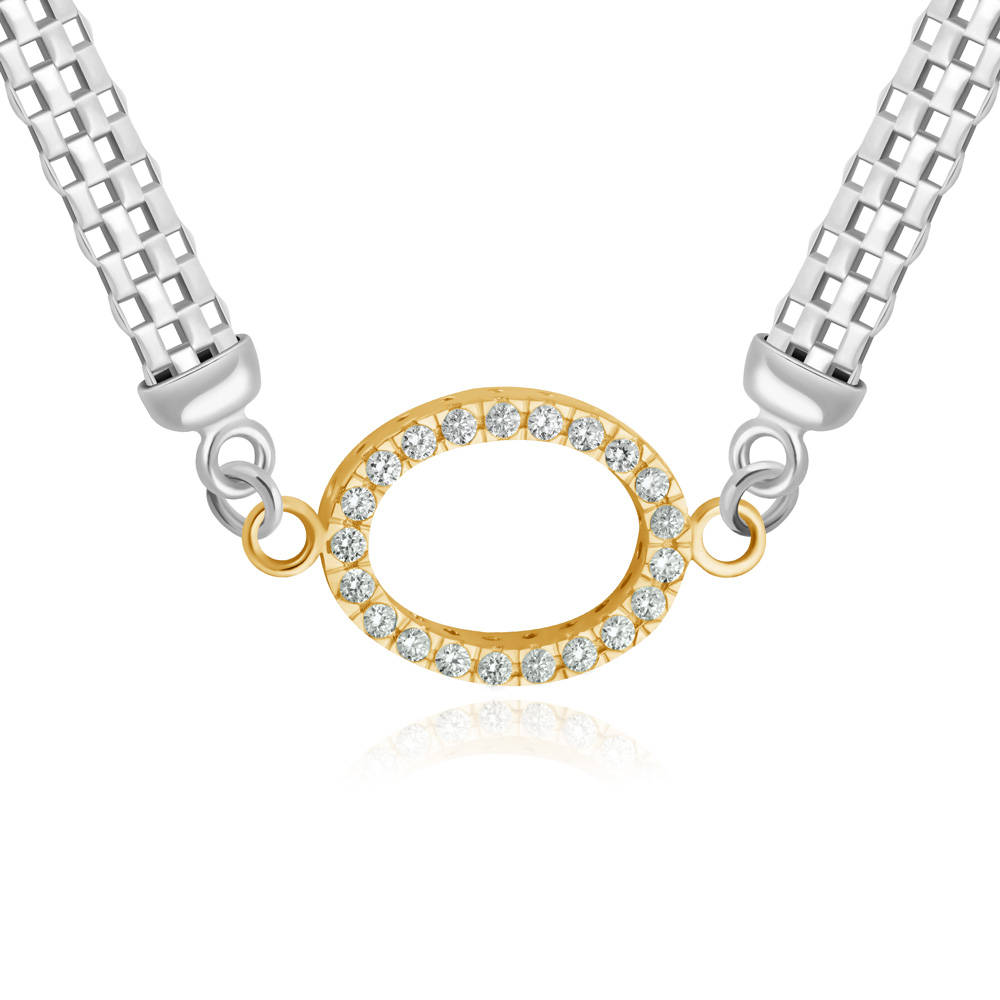 Collar de plata esterlina 925 (milésimas) grabado para mujer Murrano