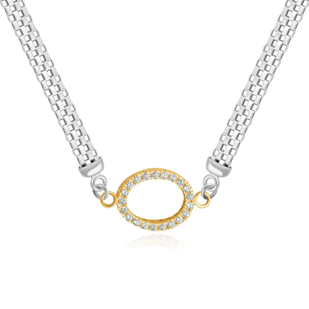Collar de plata esterlina 925 (milésimas) grabado para mujer Murrano