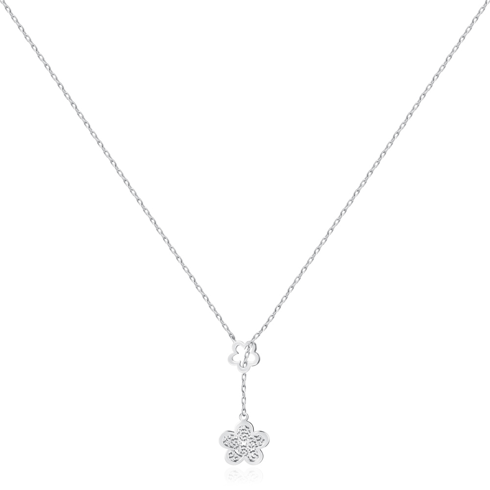 Murrano 925 Sterling Silver Engraved Necklace with Gift Box for a Friend