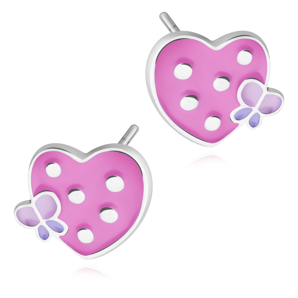 Aretes de plata esterlina 925 Murrano para nieta