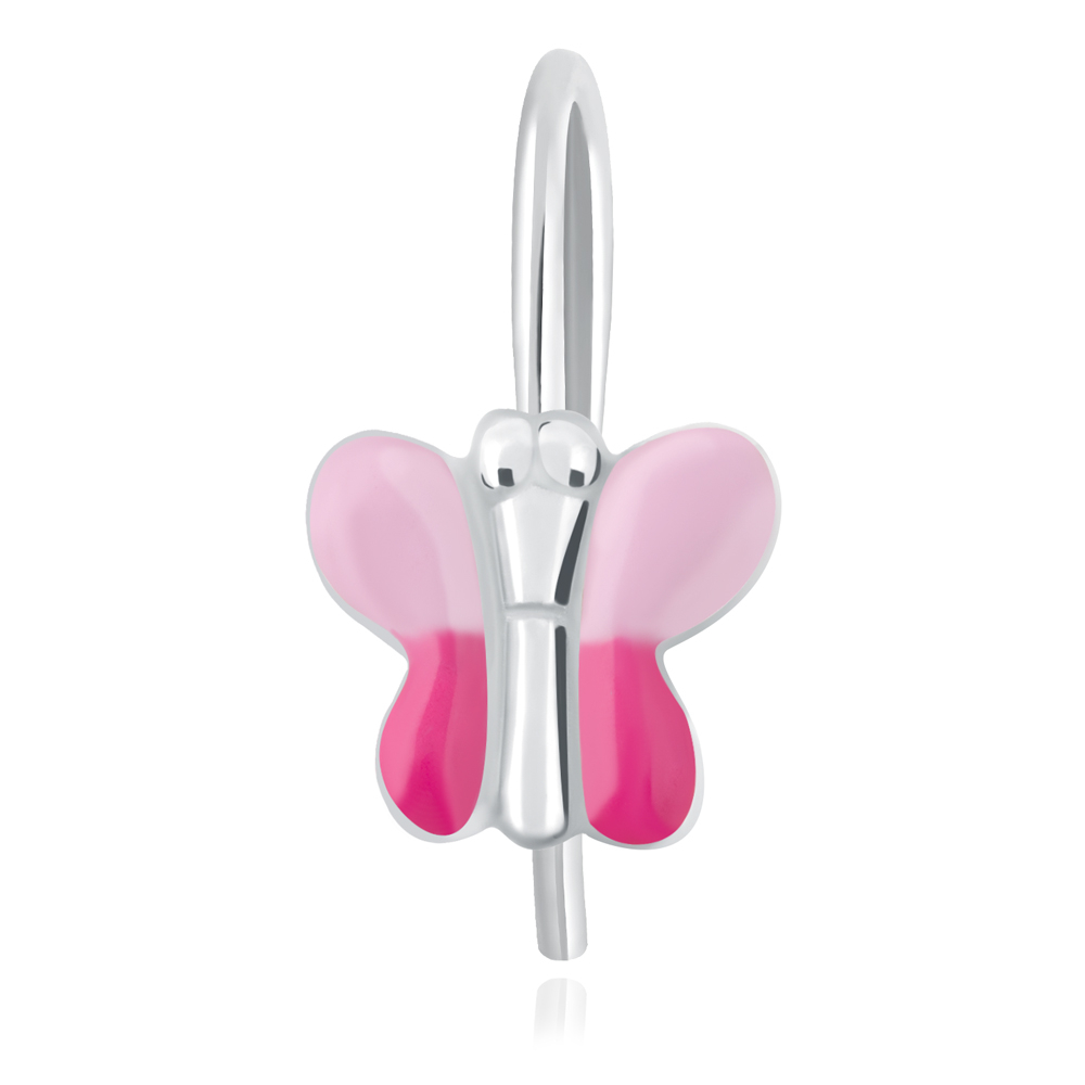 Pendientes de plata esterlina 925 Murrano para niña