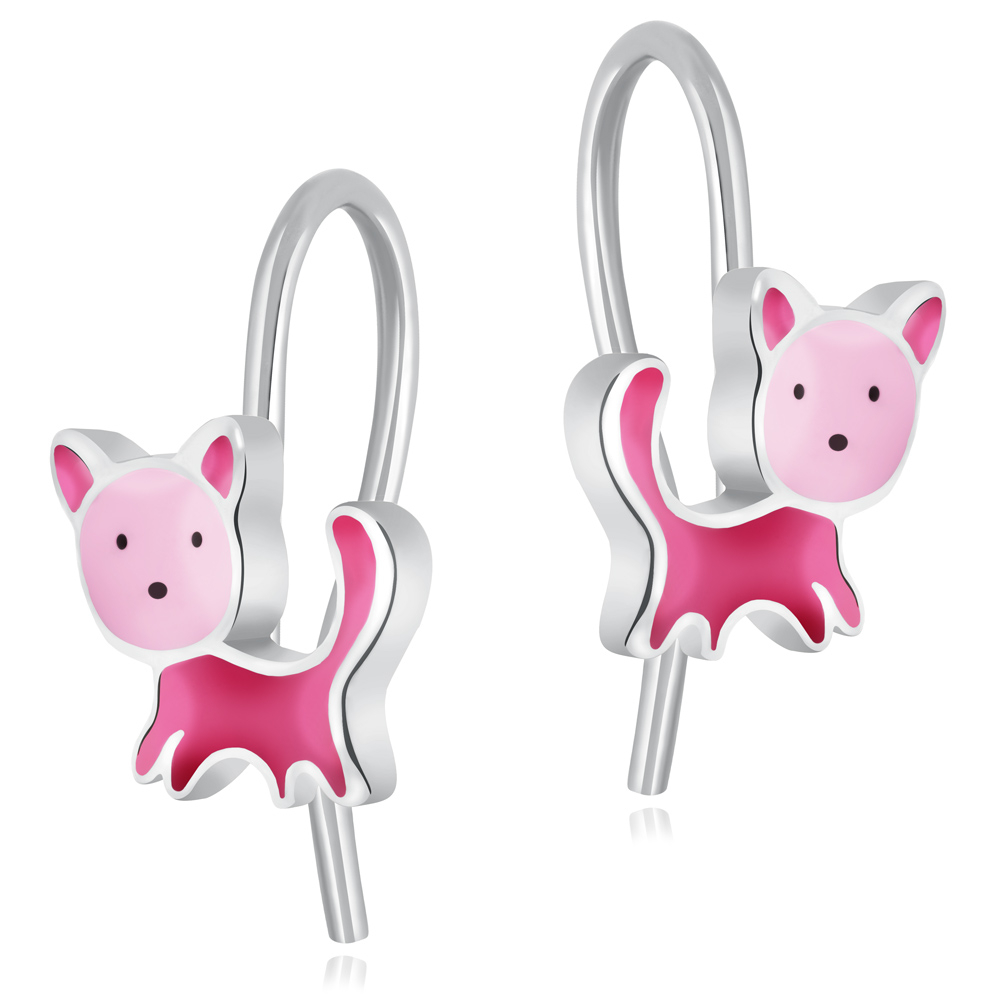 Aretes de plata esterlina 925 Murrano para ahijada