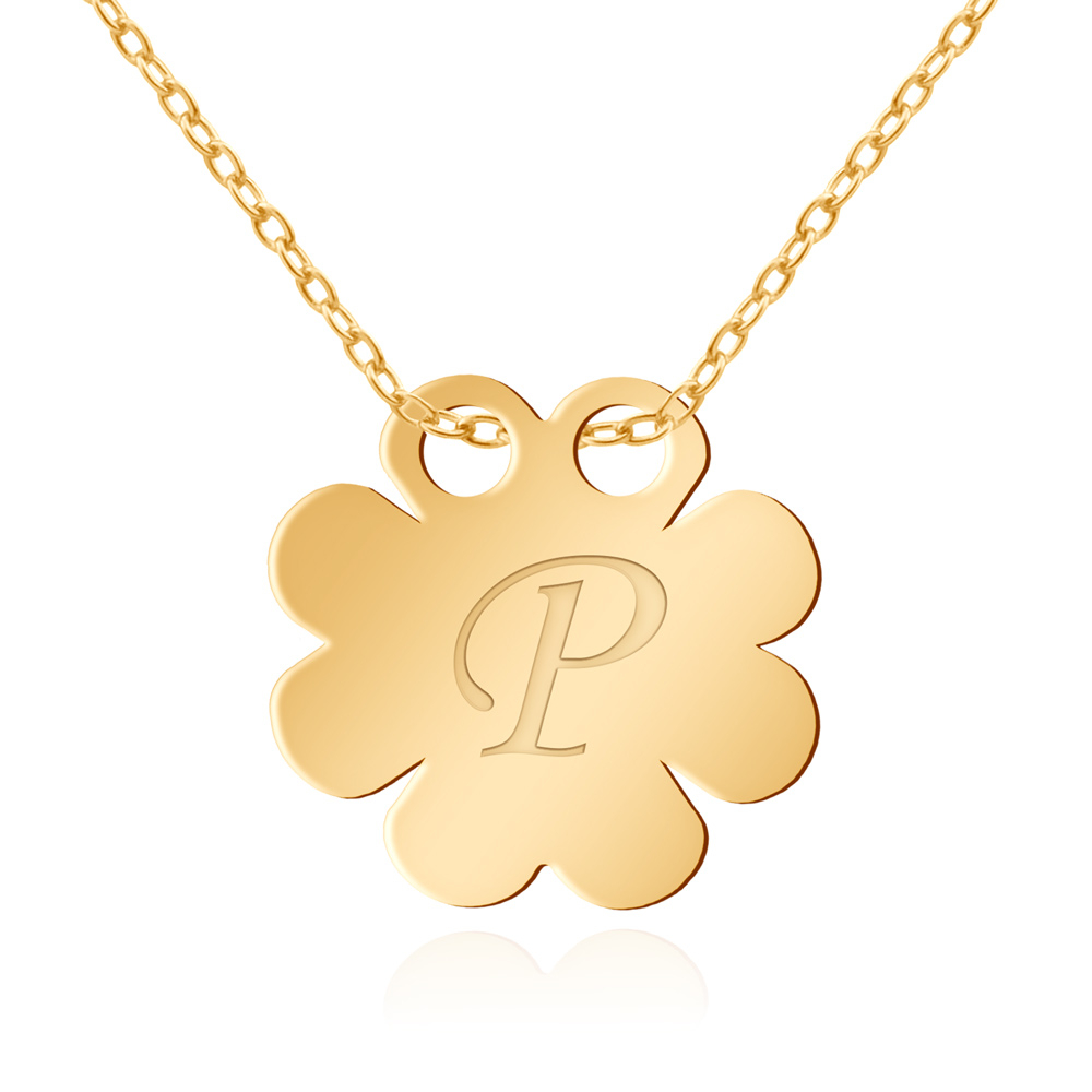 Collar de plata de ley 925 (milésimas) dorado con grabado de Murrano