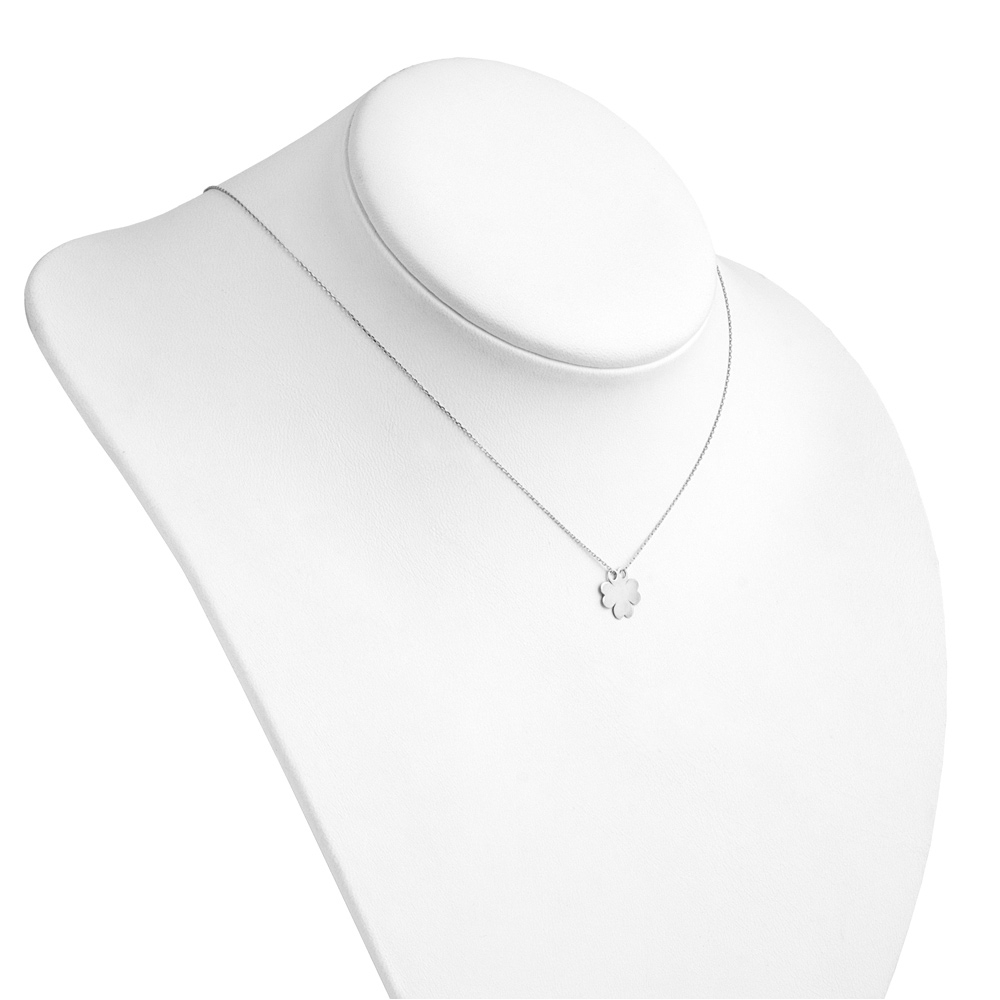 Collar de plata de ley 925 Murrano con grabado para hermana