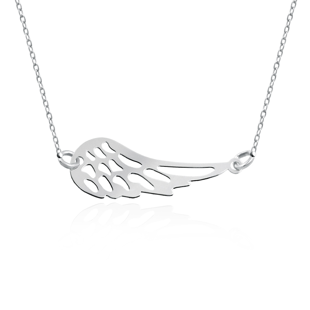 Collar de plata esterlina 925 Murrano con grabado para madrina