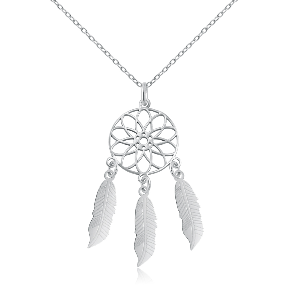 Collar de plata de Murrano con grabado para una amiga