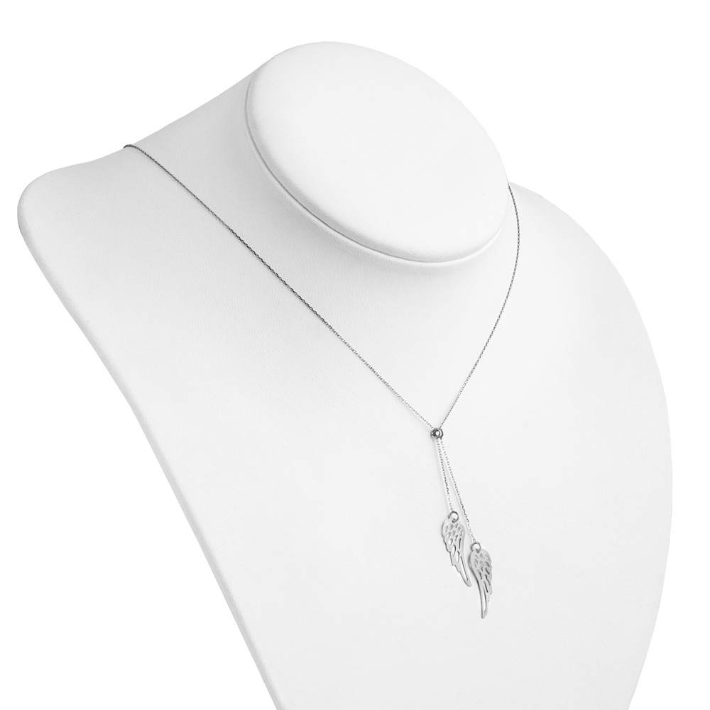 Collar de plata esterlina 925 Murrano con grabado para la abuela