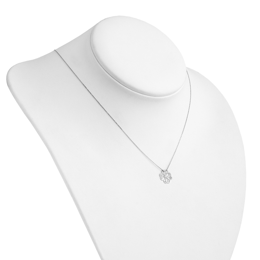 Collar de plata esterlina 925 Murrano con grabado para mamá