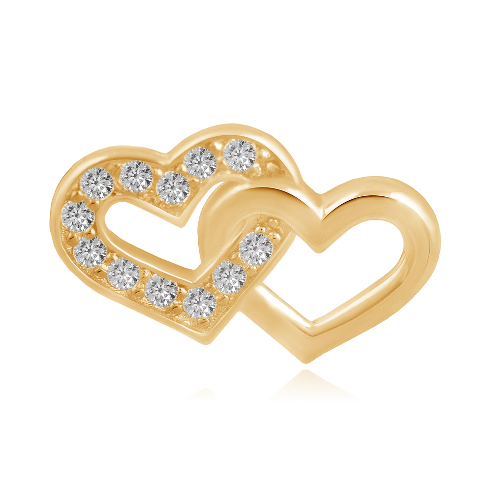 Aretes de oro de 14 quilates para mamá