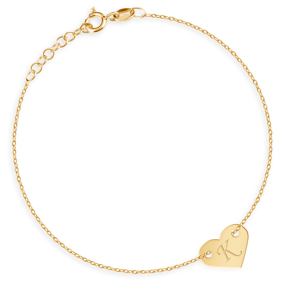 Pulseras de plata de ley 925 con oro de Murrano para mujer con grabado personalizado