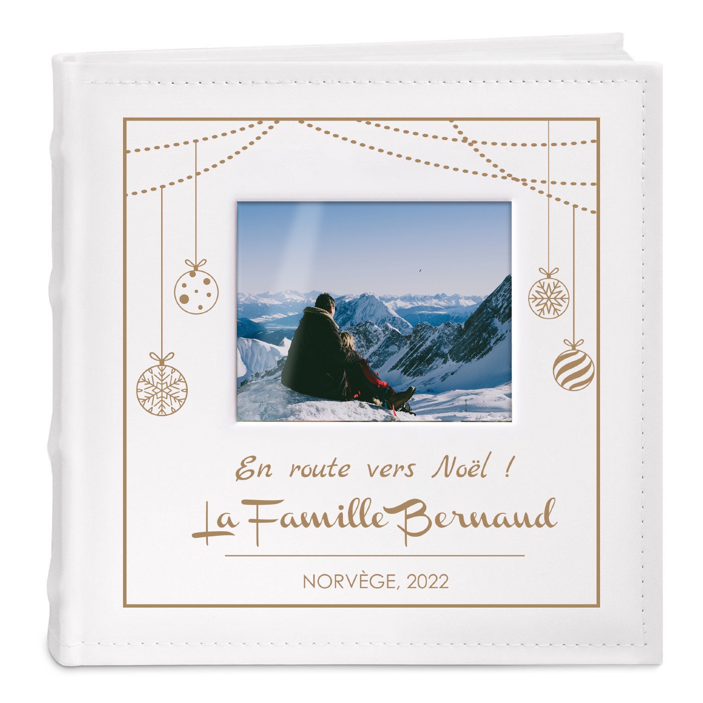 Murrano Personalized Photo Album for Friends and Family