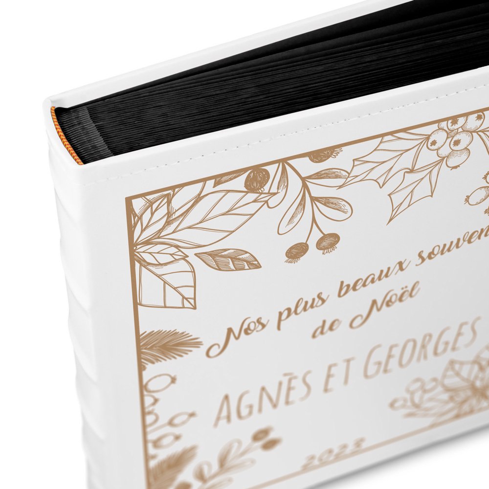 Murrano Personalized Photo Album for Him and Her for Christmas