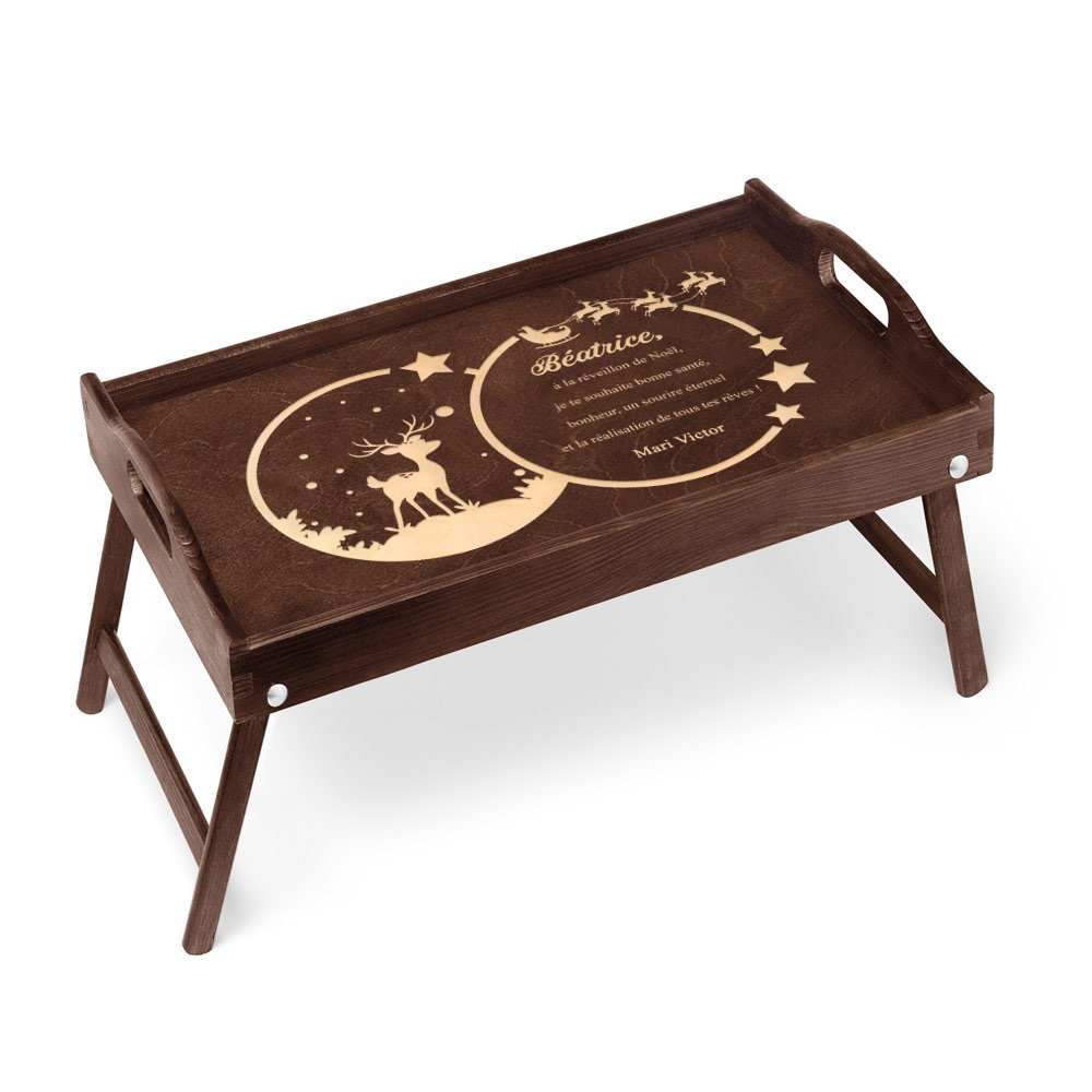 Bandeja de cama personalizada Murrano para mujer