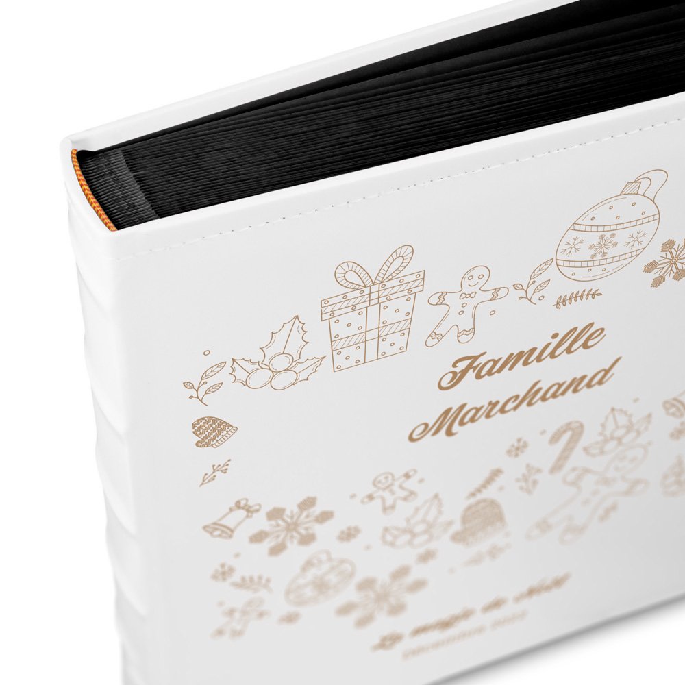 Murrano Personalized Photo Album for Friends at Christmas