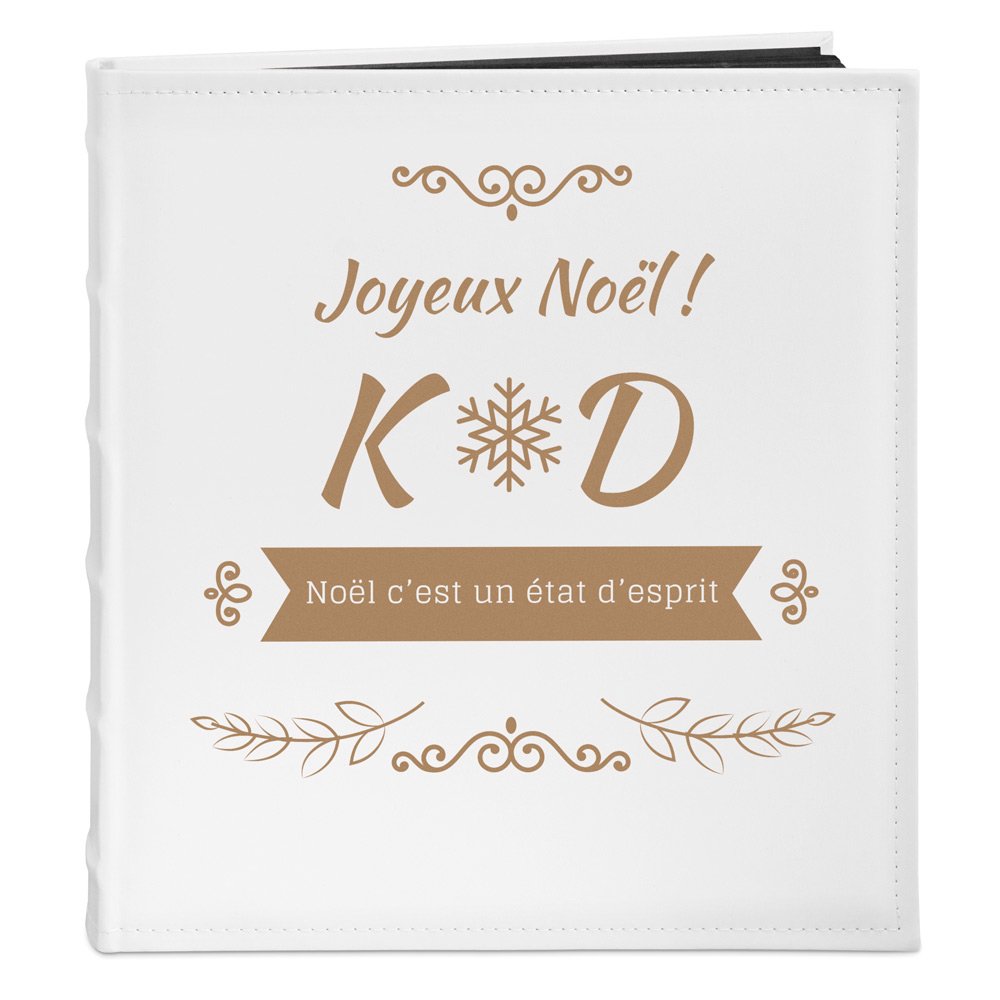 Murrano Personalized Photo Album for Couples