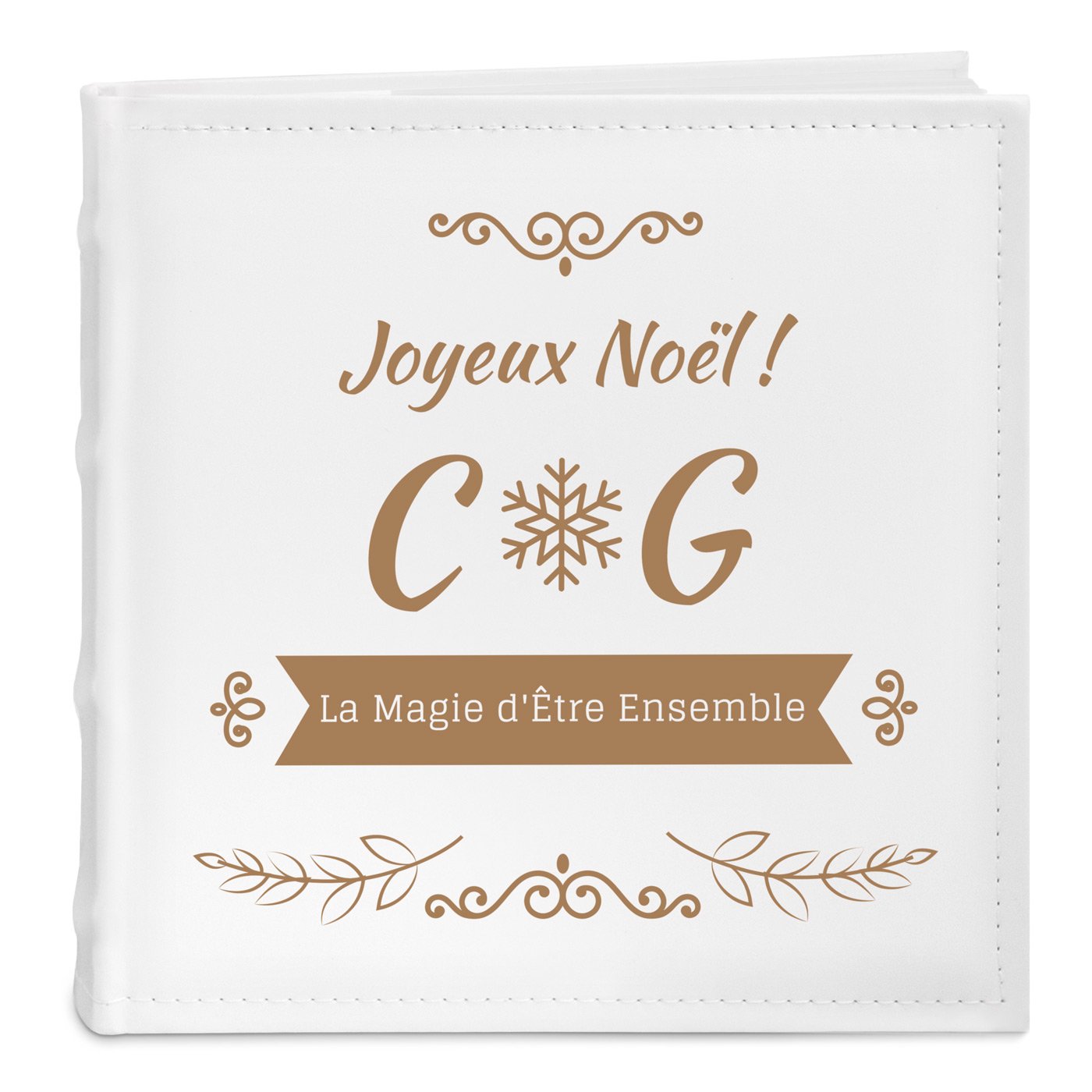 Murrano Joyful Christmas Photo Album for Couples