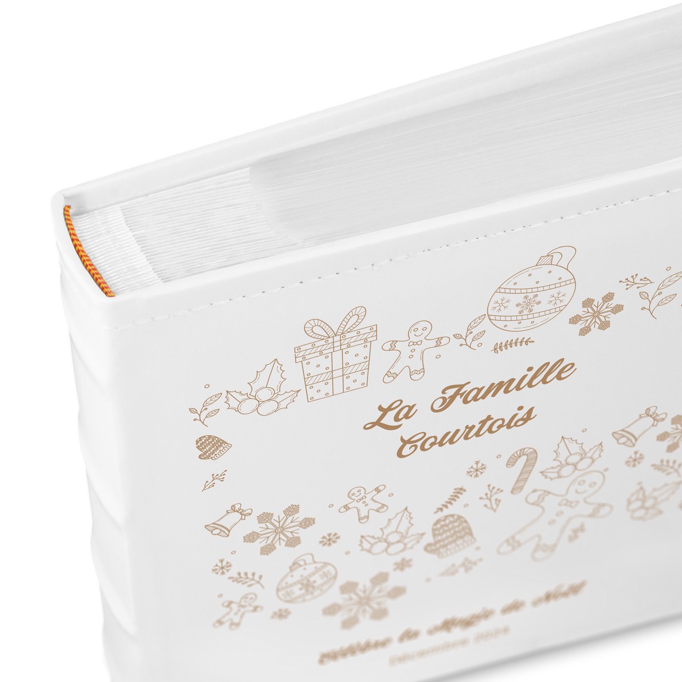 Murrano Magic Christmas Photo Album for a Couple