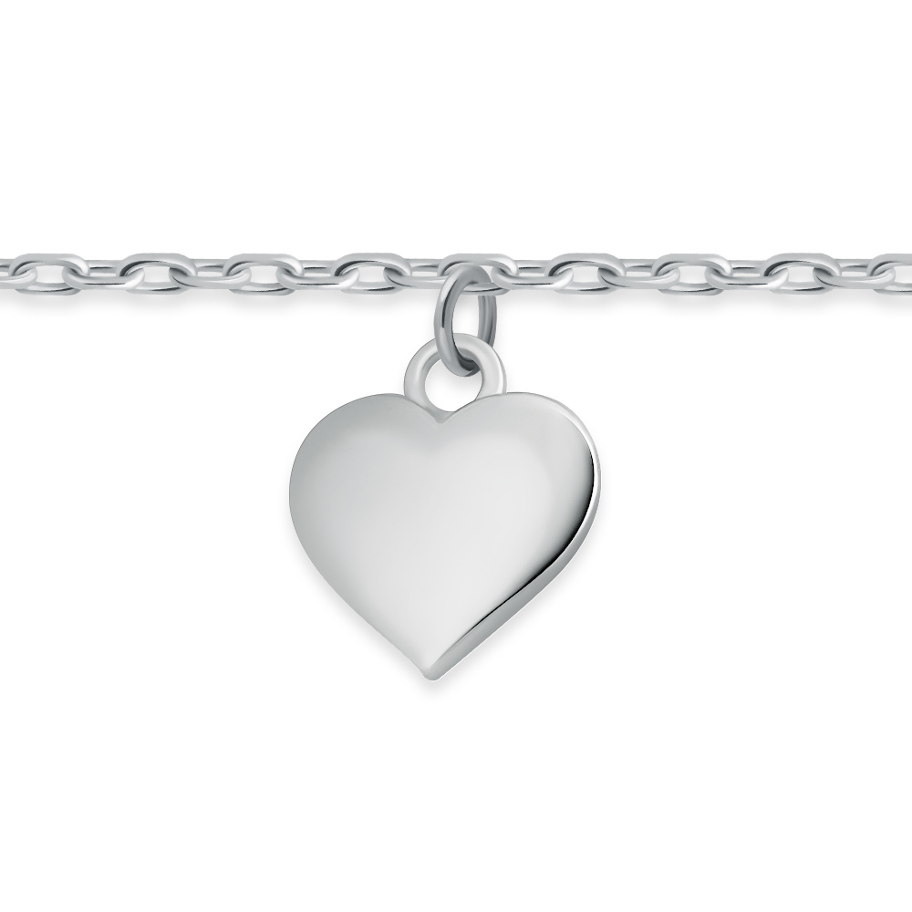 Murrano Silver Bracelet with Engraving for a Godmother