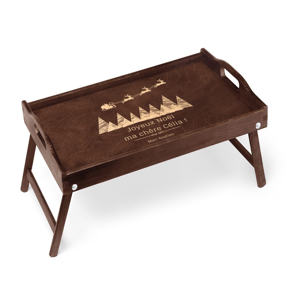 Bandeja de cama personalizada Murrano para ella