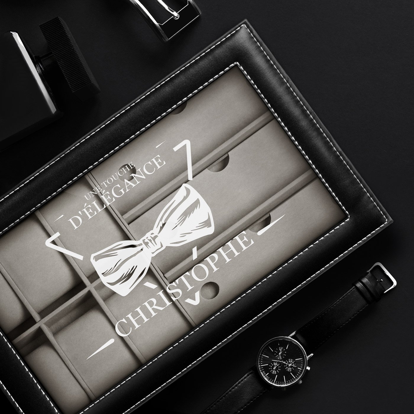 Murrano Custom Watch and Glasses Box