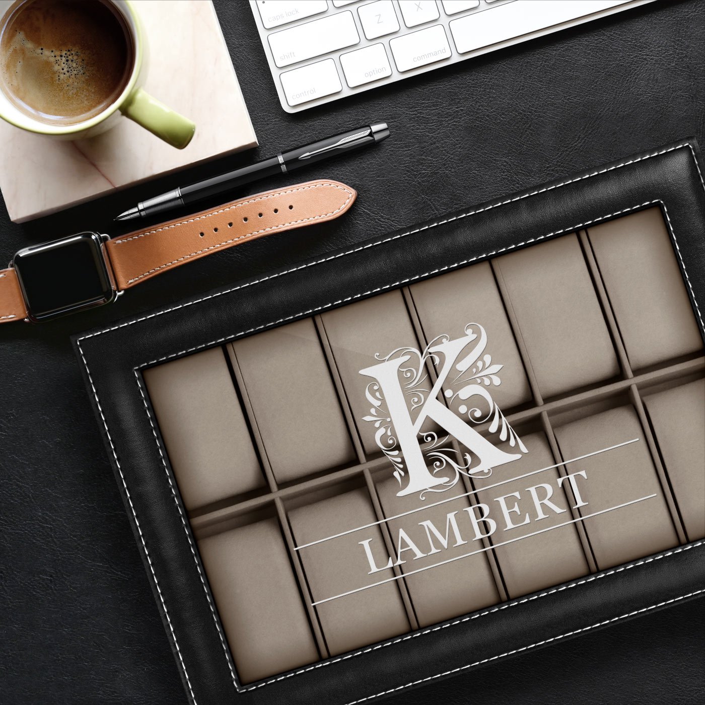 Murrano Custom Watch Box for Husband