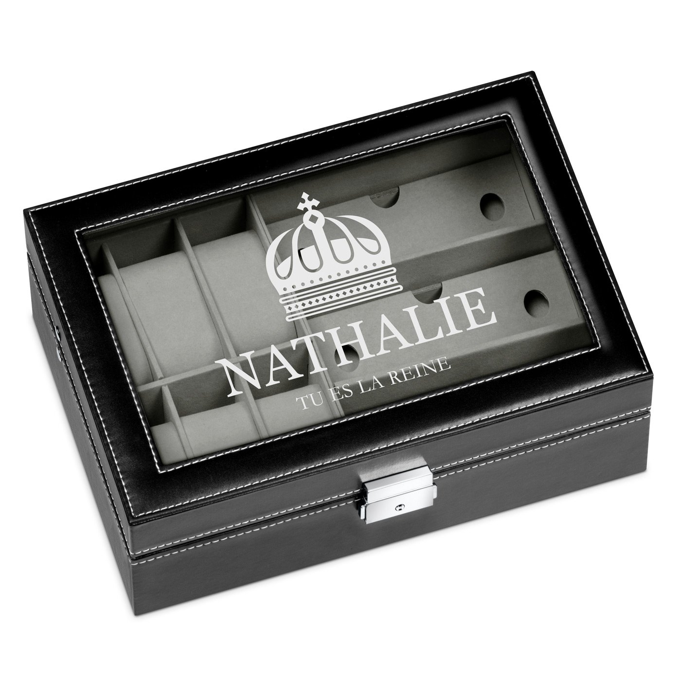 Estuche personalizado Murrano para relojes y gafas