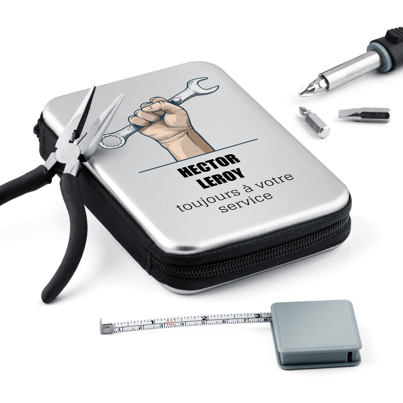 Caja de herramientas personalizada Murrano para él