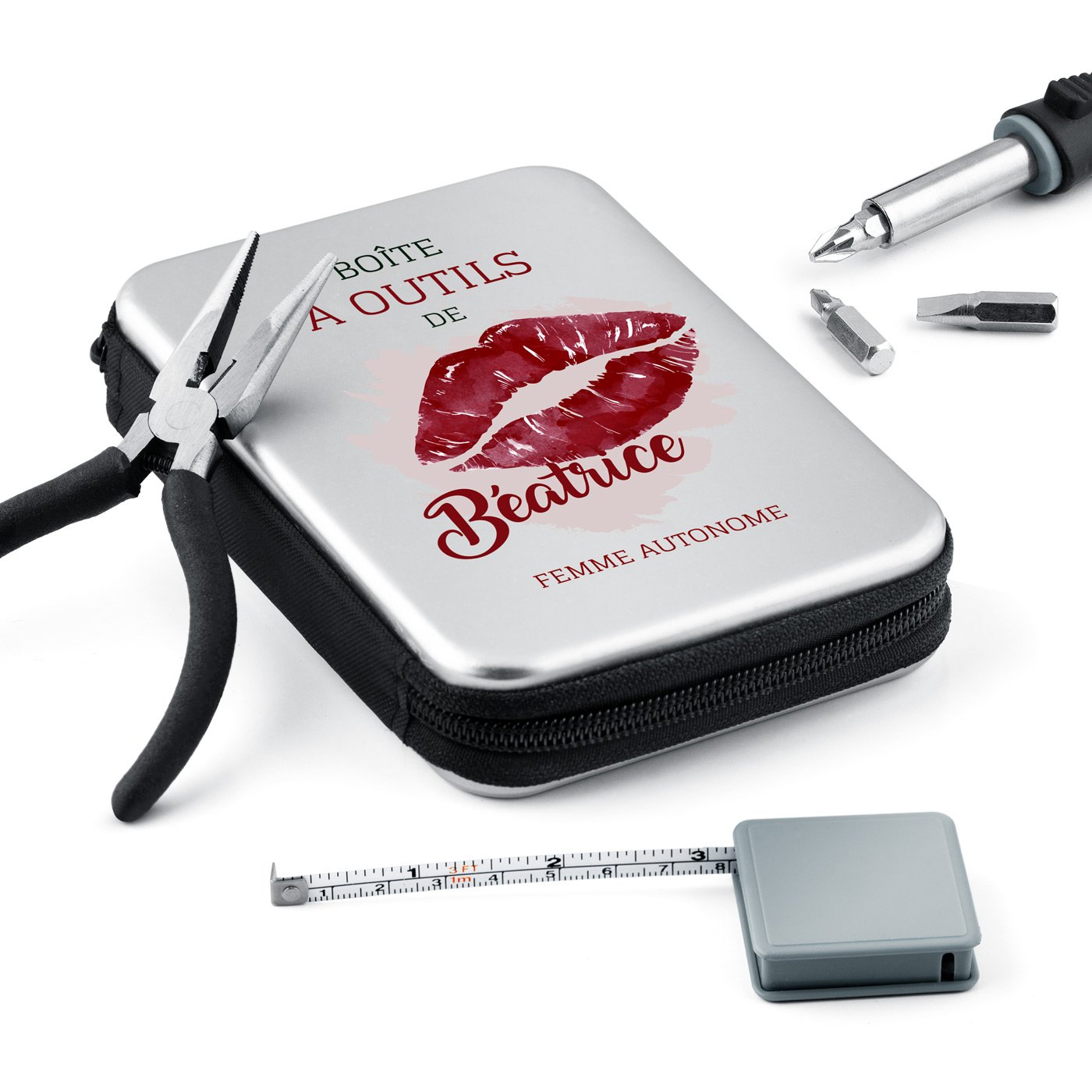 Caja de herramientas personalizada Murrano para ella