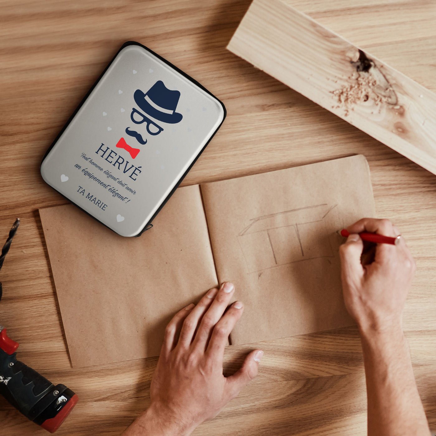 Customized Tool Box for the Elegant Man