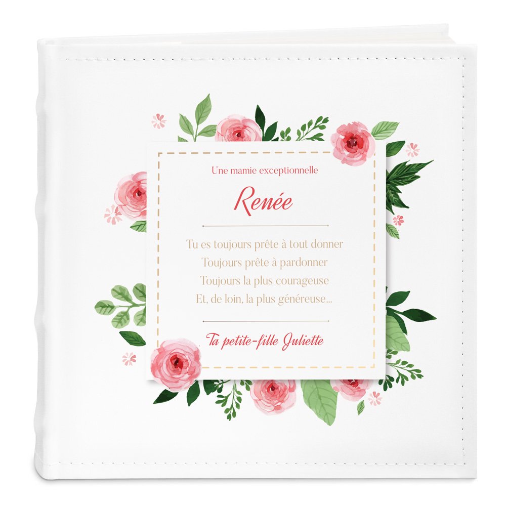 Murrano Personalized Photo Album for Grandmother's Day