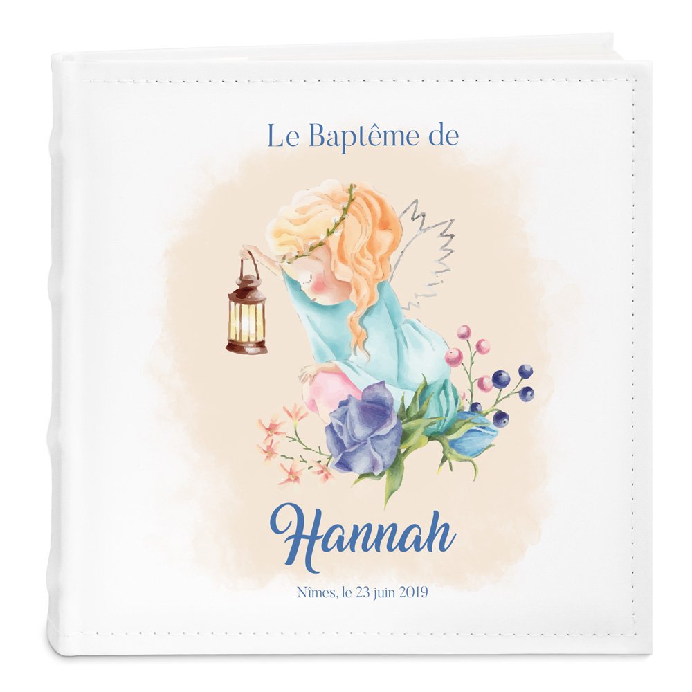 Murrano Personalized Photo Album for Goddaughter's Baptism