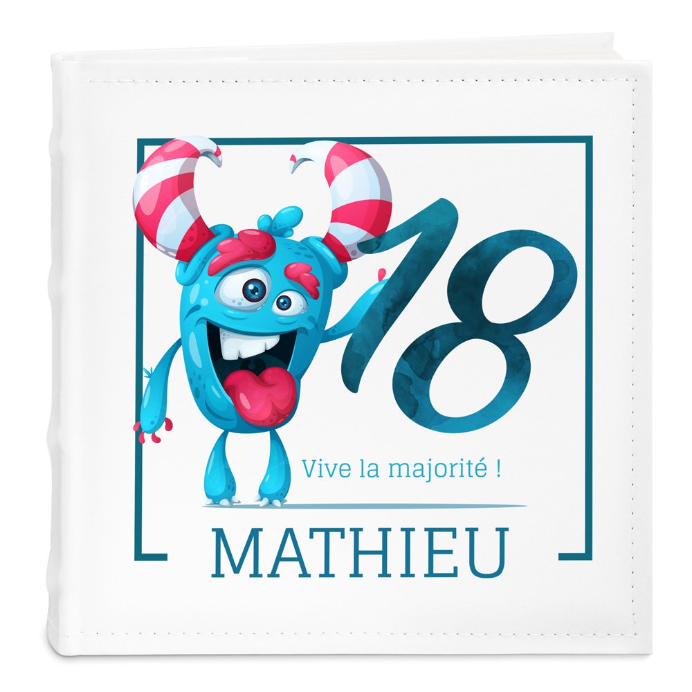 Murrano Personalized Photo Album for a Friend's 18th Birthday