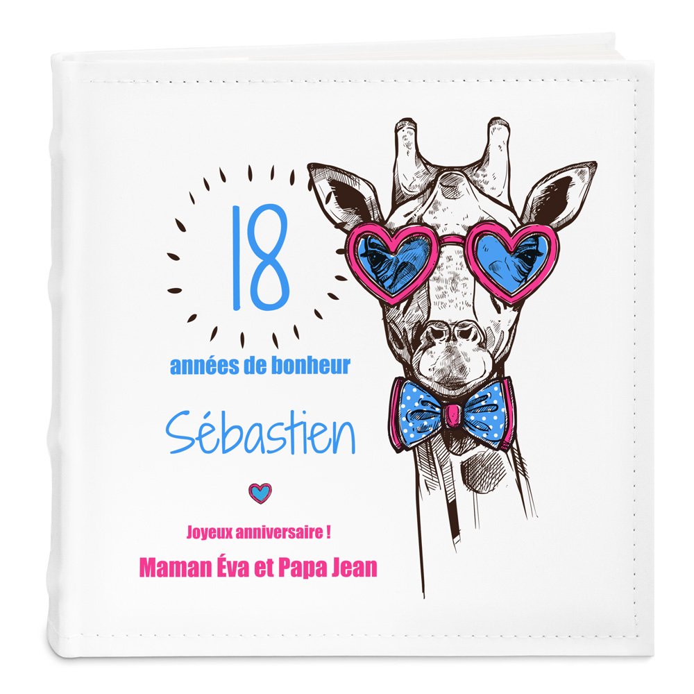 Murrano Personalized Photo Album for Son's 18th Birthday