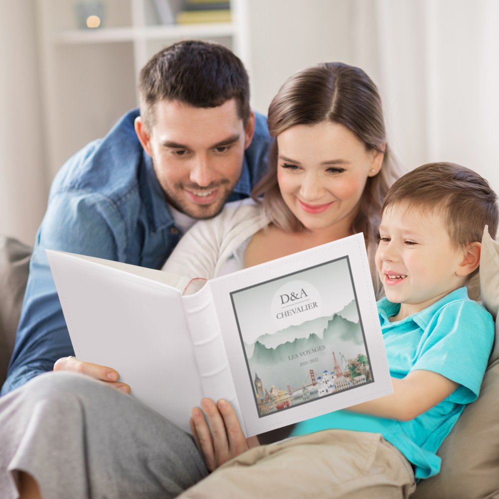 Murrano Personalized Photo Album for Travel Enthusiasts