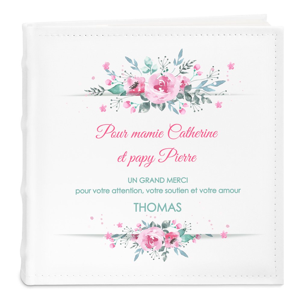 Murrano Custom Photo Album for Grandparents' Wedding Anniversary