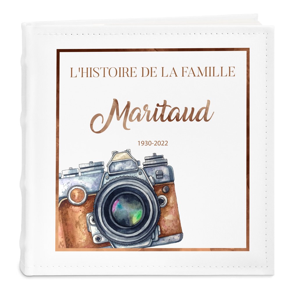 Murrano Personalized Photo Album for Grandparents' Golden Wedding Anniversary