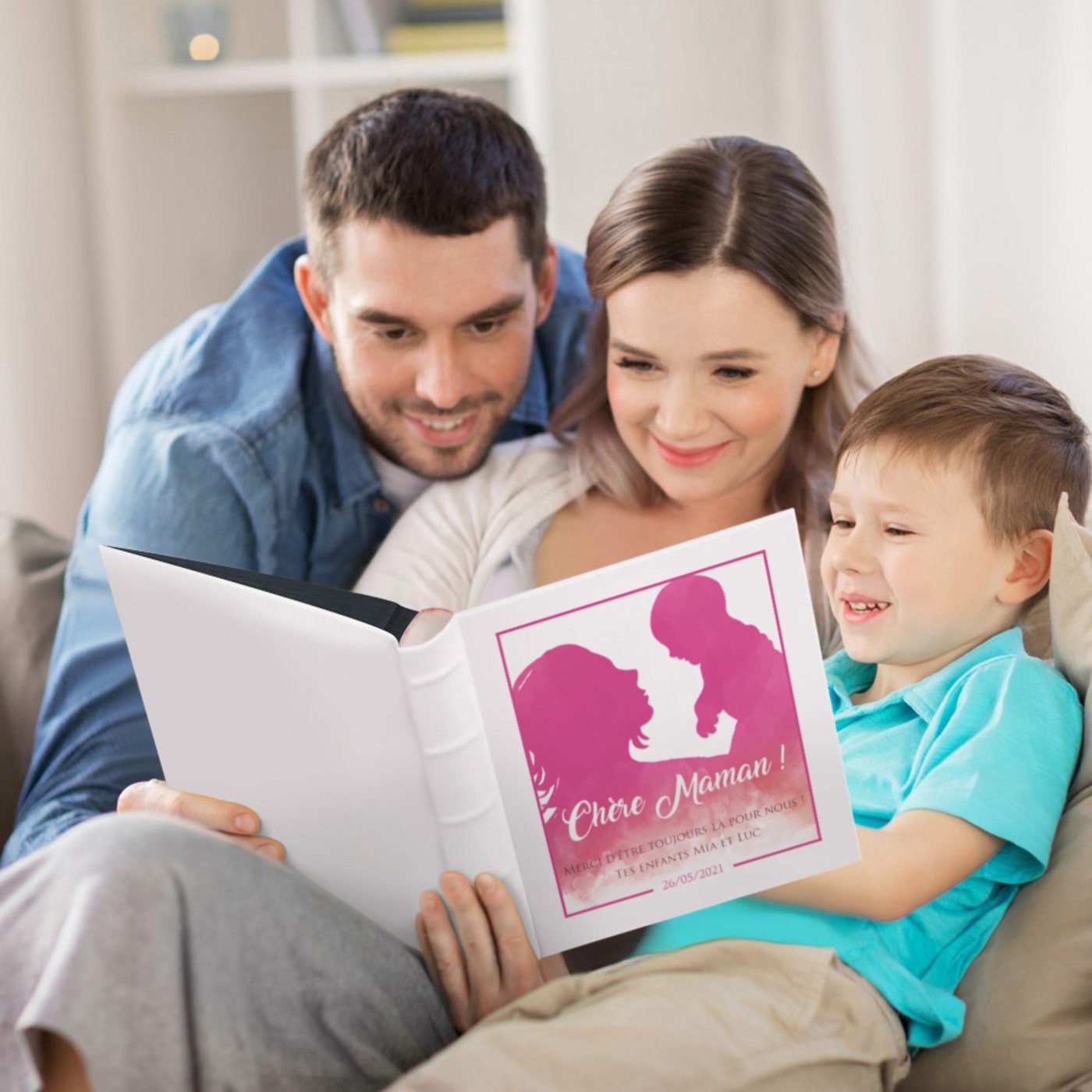 Murrano Personalized Photo Album for Mom