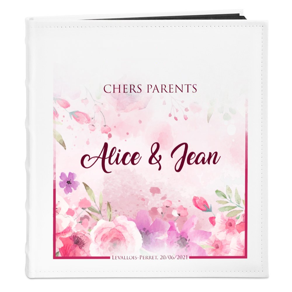 Murrano Personalized Photo Album for Parents