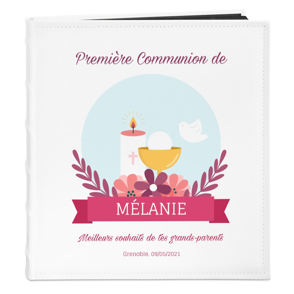 Murrano Communion Photo Album for Girls