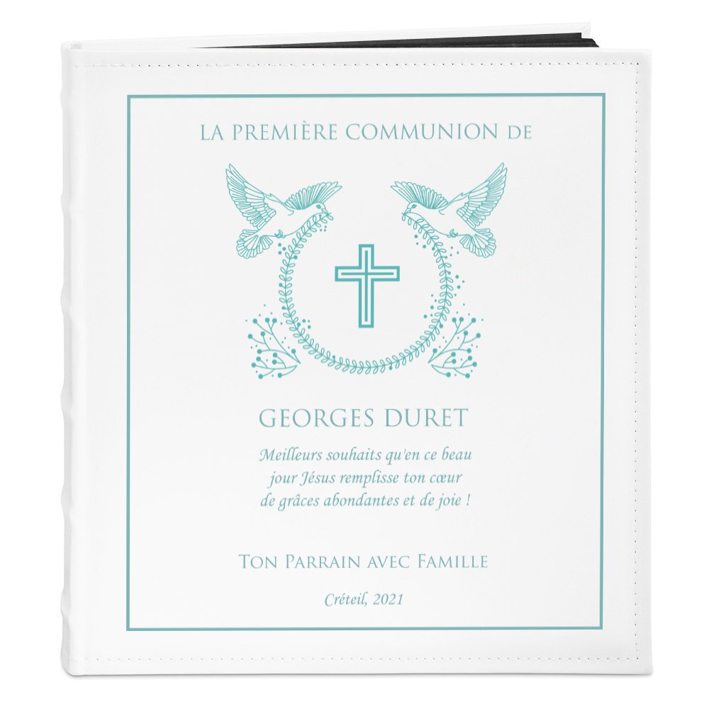 Murrano First Communion Photo Album for Boys