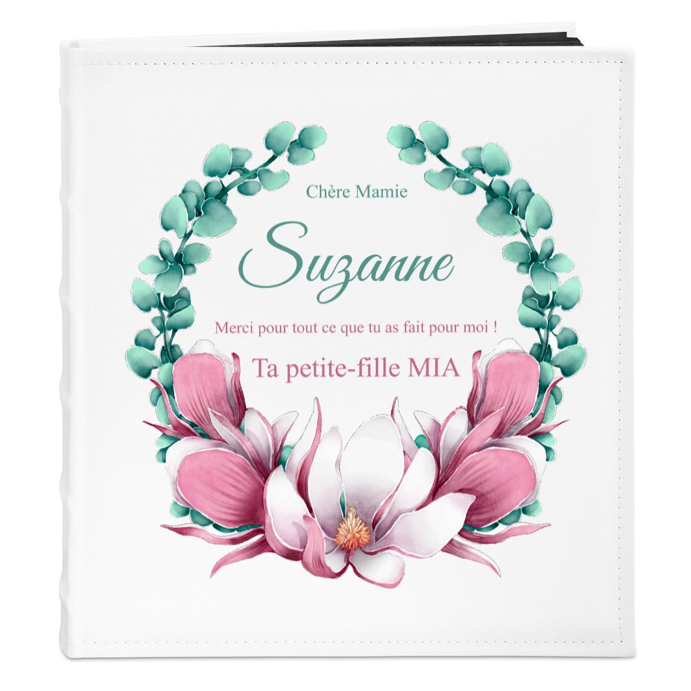 Murrano Personalized Photo Album for Grandma