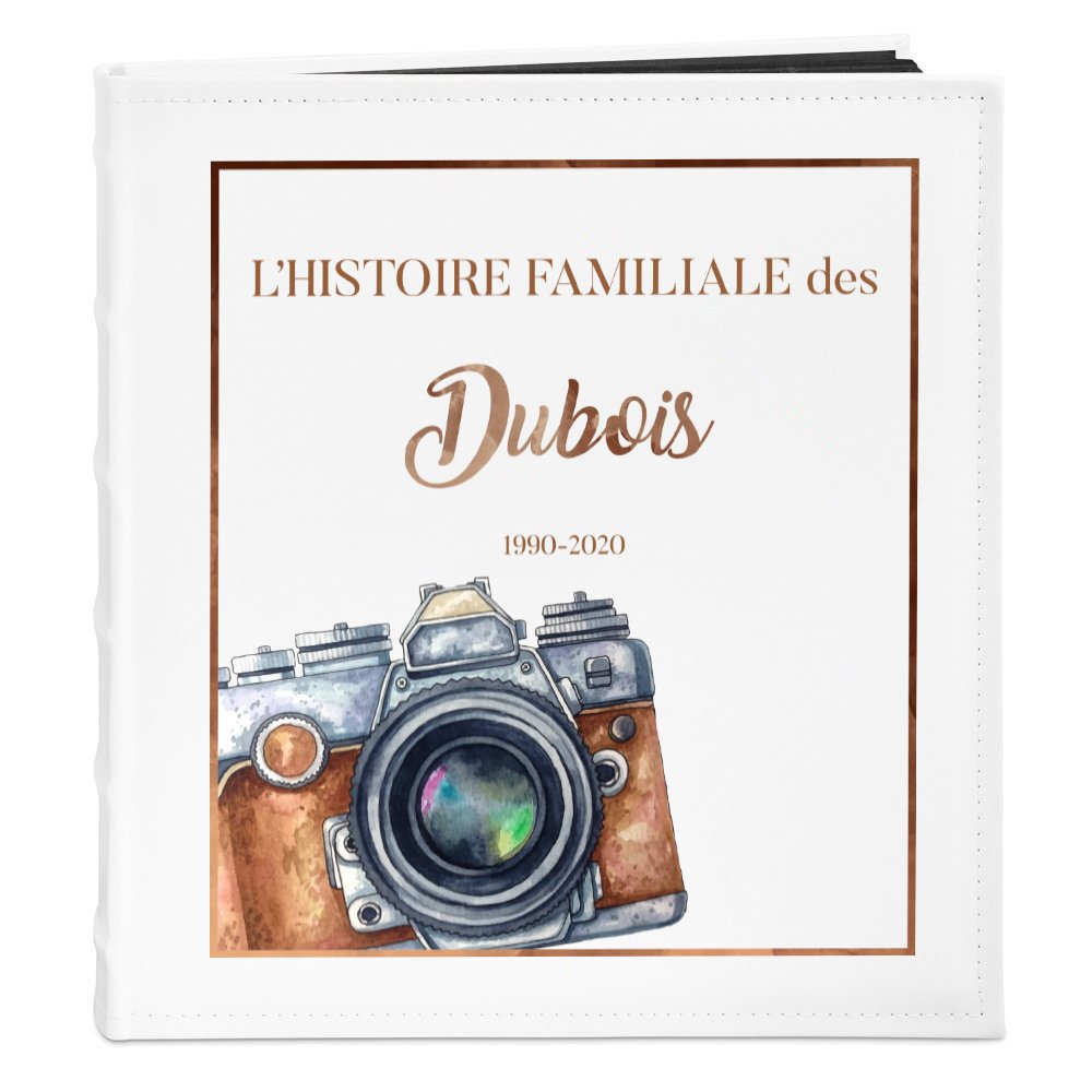Murrano Personalized Photo Album for Couples
