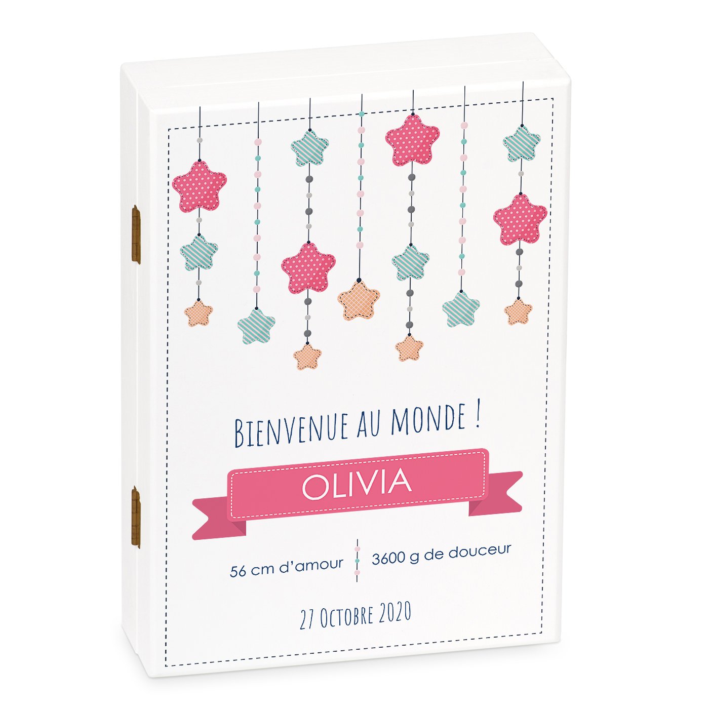 Set de cubiertos personalizado Murrano para niña con nombre grabado