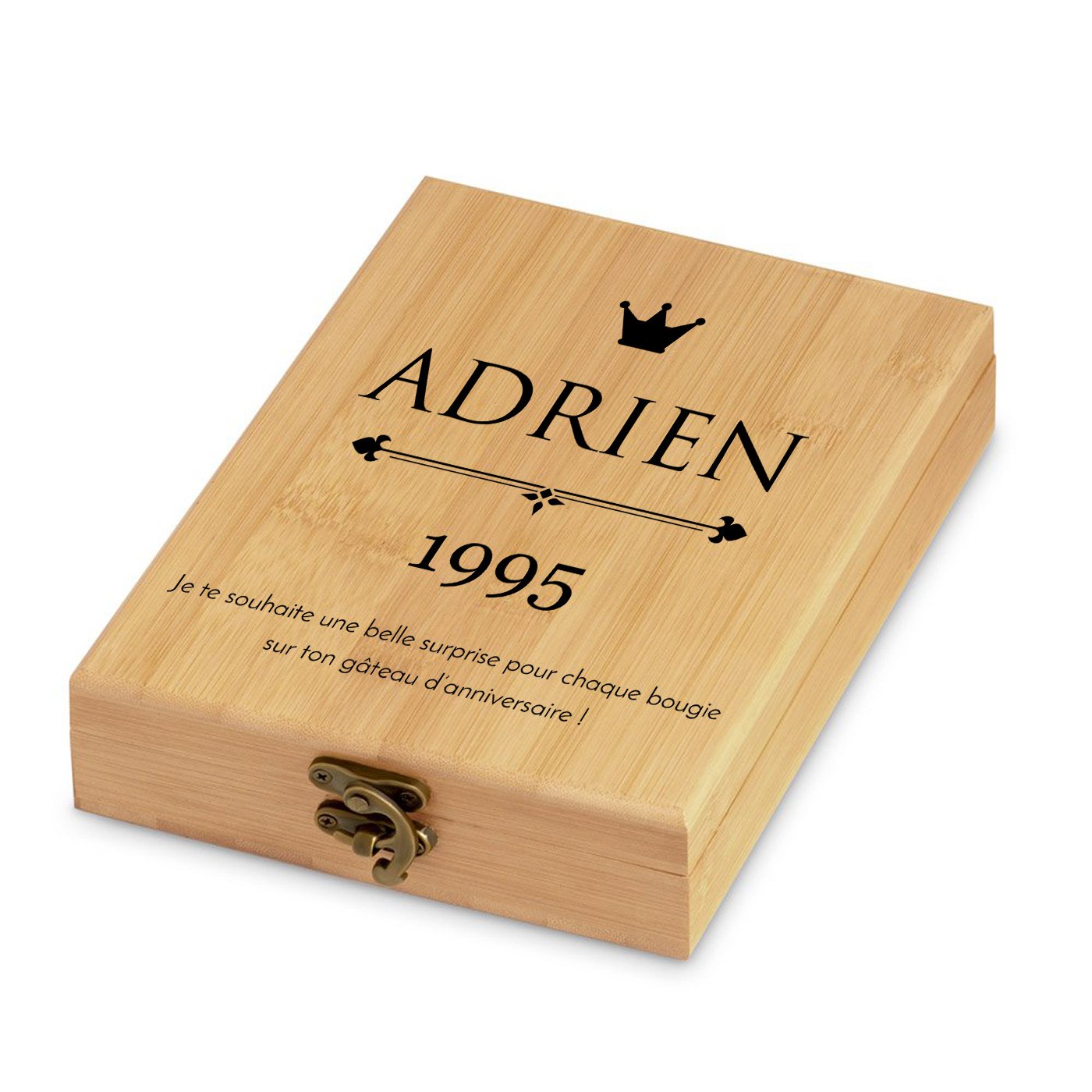 Murrano Bamboo Wine Accessory Set for Son's Birthday