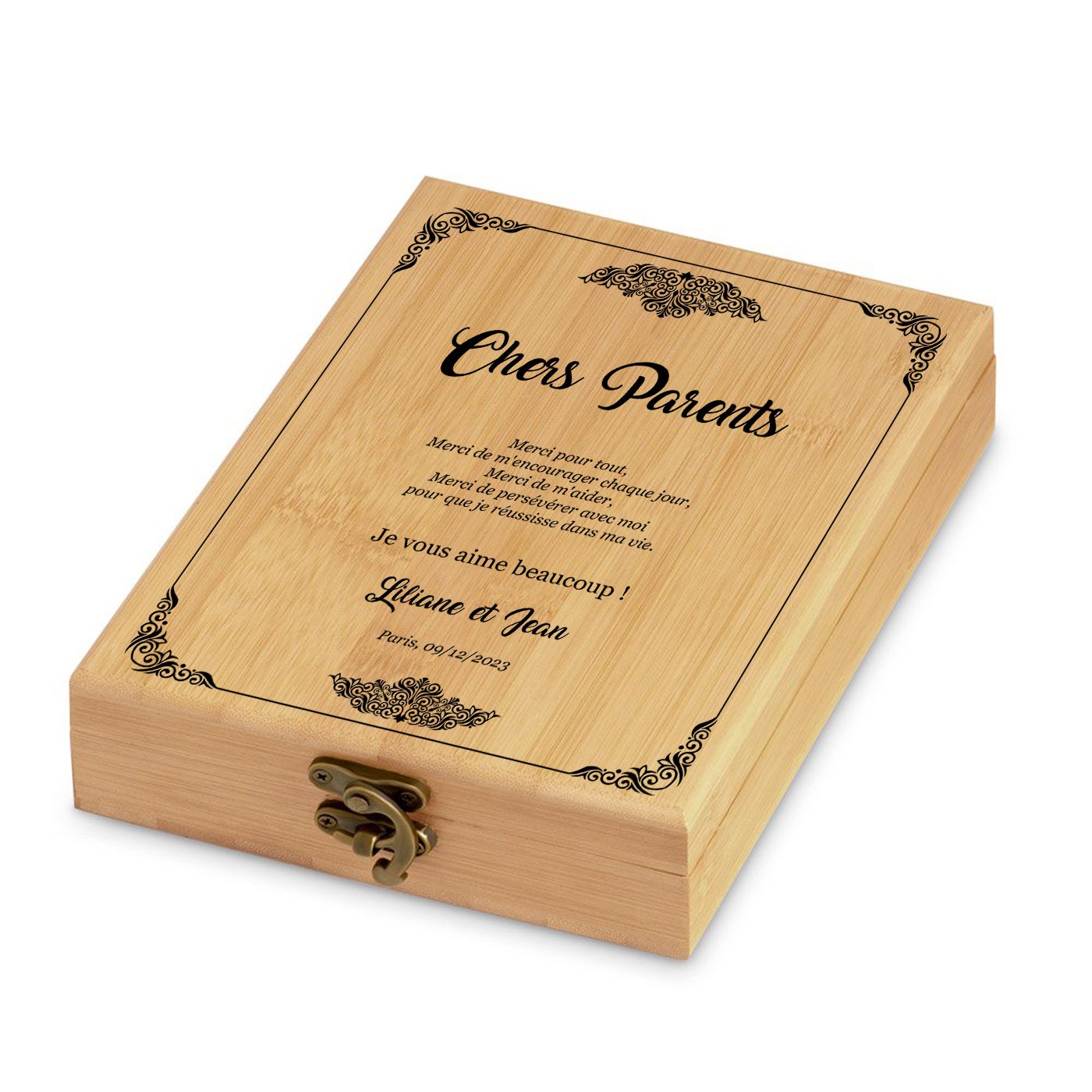 Murrano Bamboo Wine Accessory Set