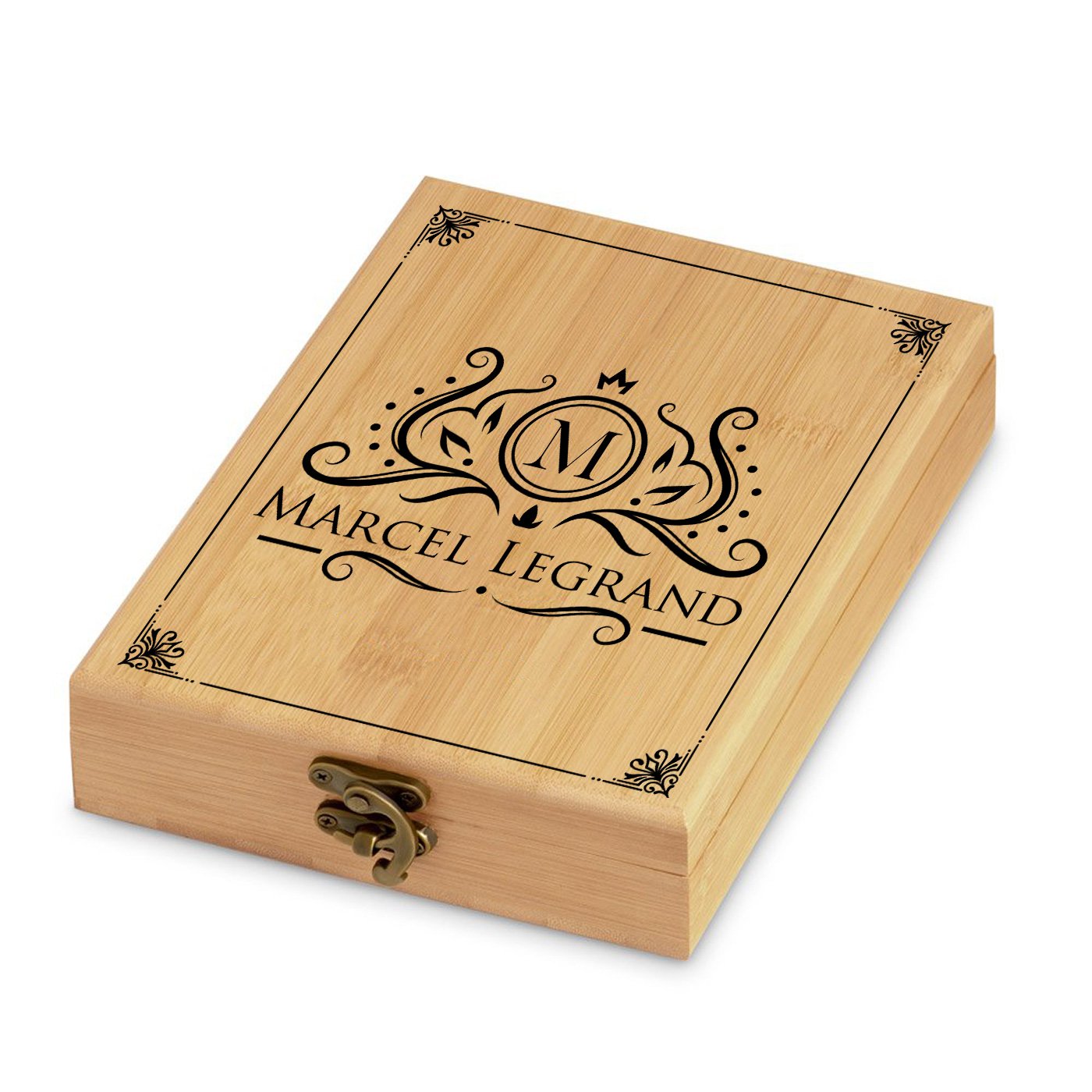 Murrano Bamboo Wine Accessory Set for Father's Day