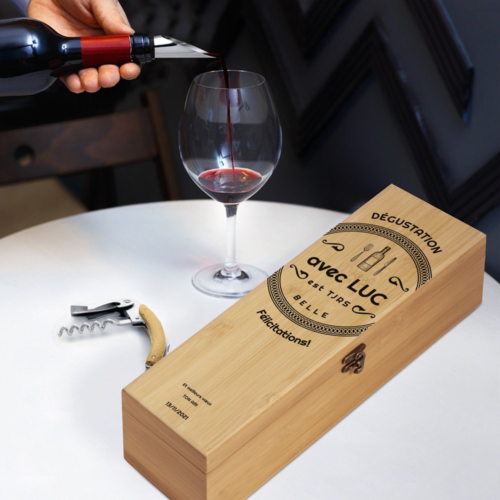 Murrano Personalized Wine Accessory Kit
