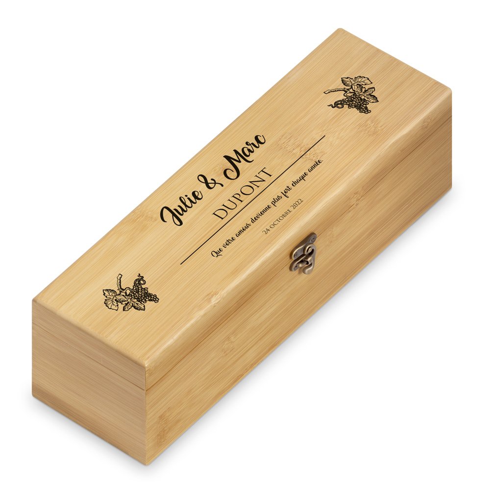 Murrano Personalized Wine Accessory Kit for Newlyweds