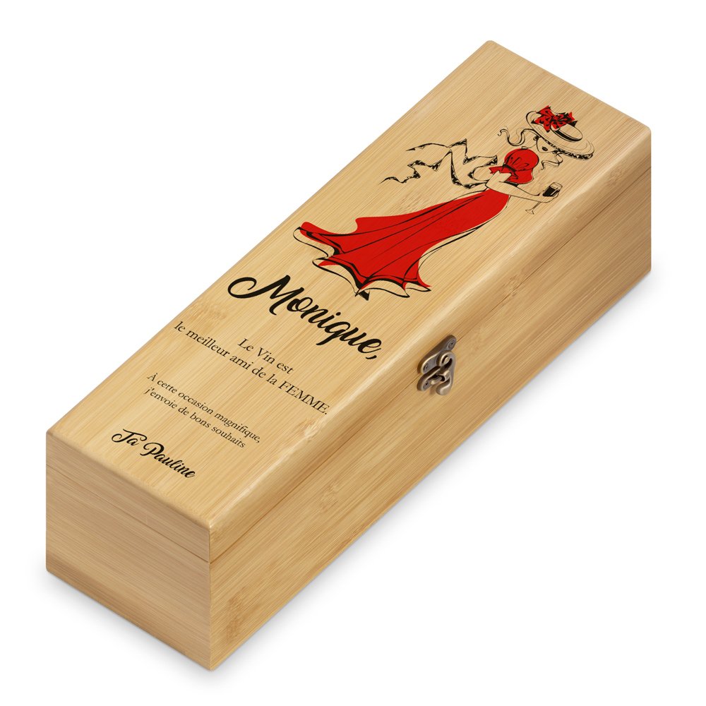 Murrano Personalized Wine Accessory Kit for a Sister