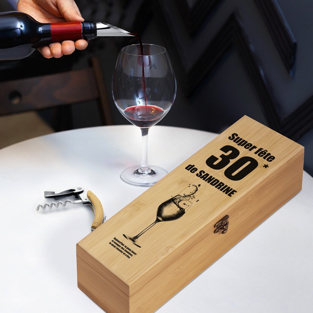 Set de regalo personalizado Murrano para una mujer que cumple 30 años